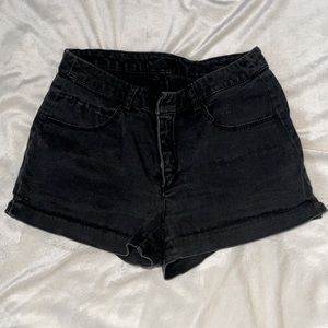 Black shorts